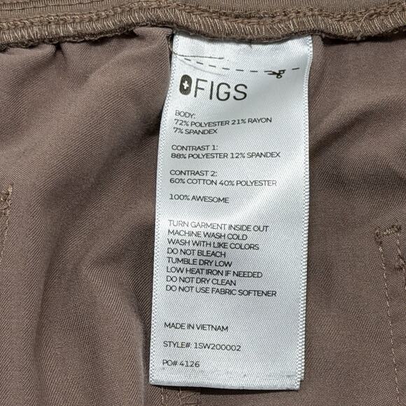 Figs Zamora Jogger Pant Scrub Bottom Women 3XL Purple Drawstring Waist 1SW200002 - Picture 5 of 8